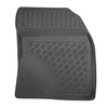 Conjunto de alfombrilla para maletero y alfombrillas para el interior del coche TPE para: Toyota Avensis III Familiar (01.2009-08.2018) - también para modelos con rieles; cavidades eliminables