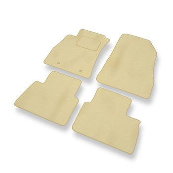 Alfombrillas de Velour adecuadas para Nissan Juke I Crossover (2010-2019) - alfo