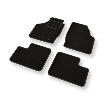 Alfombrillas de Velour adecuadas para Suzuki Wagon R+ Monovolumen (2003-2008) - 