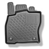 Conjunto de alfombrilla para maletero y alfombrillas para el interior del coche TPE para: Cupra Formentor Crossover (09.2020-....) - maletero superior; suelo móvil en la posición superior; no adecuado para versión Plug-in híbrida