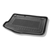 Alfombra para maletero adecuada para Hyundai i10 I PA Hatchback (2008-2013) - Protector maletero - Alfombrilla maletero antideslizante - parte inferior del maletero; con rueda de repuesto provisional o kit de reparación