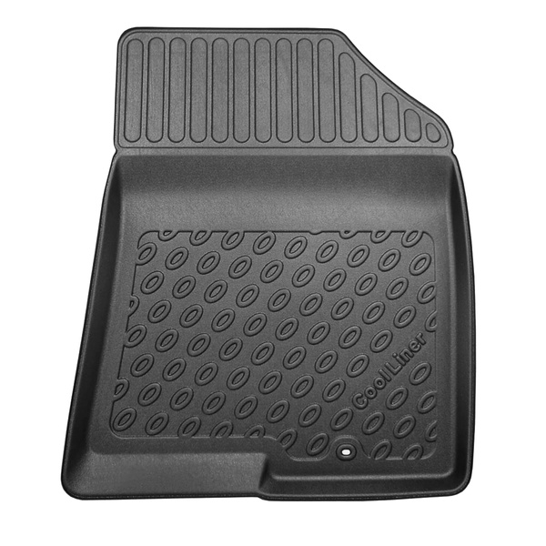 Conjunto de alfombrilla para maletero y alfombrillas para el interior del coche TPE PREMIUM para: Kia Carens IV Monovolumen (04.2013-08.2019) - 7 plazas; 3a fila abatible