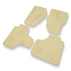 Alfombrillas de Velour adecuadas para Dodge Nitro SUV (2007-2011) - alfombras para coche - Premium color beige