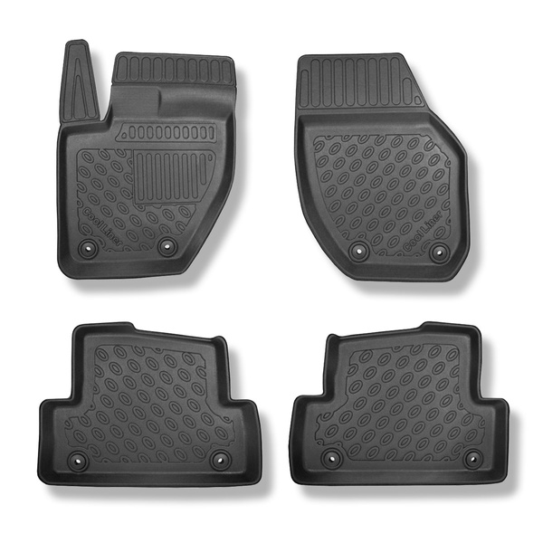 Alfombrillas de TPE adecuadas para Volvo V40 II Hatchback (07.2012-07.2019) - alfombras para coche