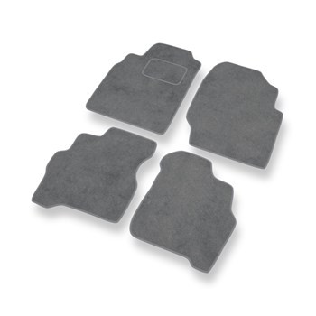 Alfombrillas de Velour adecuadas para Nissan Almera II Hatchback, Berlina (2000-