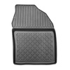 Conjunto de alfombrilla para maletero y alfombrillas para el interior del coche TPE para: Toyota Corolla Cross 2.0 Hybrid Dynamic Force SUV (11.2022-....) - maletero superior; suelo móvil en la posición superior