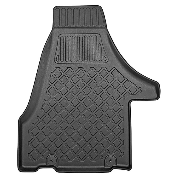 Conjunto de alfombrilla para maletero y alfombrillas para el interior del coche TPE para: Volkswagen Caravelle T5 Furgonetaeta (2003-05.2015) - distancia larga entre ejes; tras la tercera fila de asientos