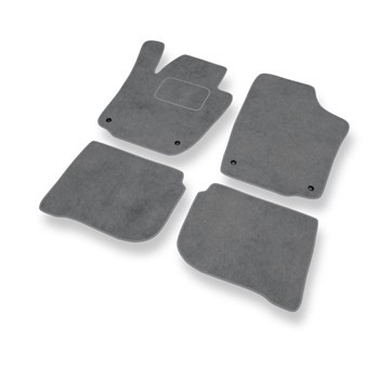 Alfombrillas de Velour adecuadas para Seat Toledo IV Liftback (2012-2018) - alfo