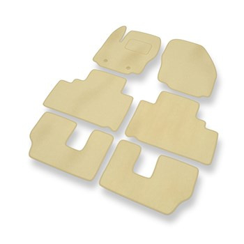 Alfombrillas de Velour adecuadas para Ford S-Max I Monovolumen (2006-2015) - alf