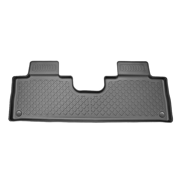 Conjunto de alfombrilla para maletero y alfombrillas para el interior del coche TPE para: Mercedes-Benz EQS X296 SUV (12.2022-....) - 7 plazas; tercera fila vacía