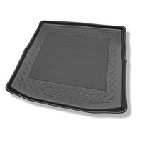 Alfombra para maletero adecuada para Mitsubishi Outlander III SUV (09.2012-2022) - Protector maletero - Alfombrilla maletero antideslizante - 5/7 plazas; 3a fila abatible (con y sin subwoofer); también versión Hybrid PHEV