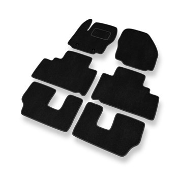 Alfombrillas de Velour adecuadas para Ford S-Max I Monovolumen (2006-2015) - alf