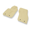 Alfombrillas de Velour adecuadas para Volvo V40 I Familiar (1995-2004) - alfombras para coche - Premium color beige