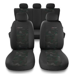 Fundas universales para asientos de coche para Suzuki Grand Vitara I, II (1997-2014) - UNE-GR