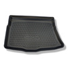 Alfombra para maletero adecuada para Hyundai i30 II GD Hatchback (02.2012-01.2017) - Protector maletero - Alfombrilla maletero antideslizante - parte inferior del maletero (sin guantera)