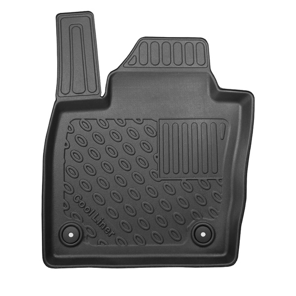Conjunto de alfombrilla para maletero y alfombrillas para el interior del coche TPE PREMIUM para: Audi Q3 SUV (08.2011-06.2018) - parte inferior del maletero; sin rueda de repuesto provisional; también versión Quattro