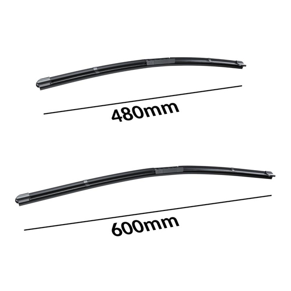 Escobillas limpiaparabrisas para la luna delantera para Skoda Octavia II Familiar, Liftback (05.2004-06.2013) - escobillas plana