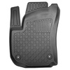 Conjunto de alfombrilla para maletero y alfombrillas para el interior del coche TPE para: Opel Zafira B Monovolumen (05.2005-2014) - 7 plazas; 3a fila abatible