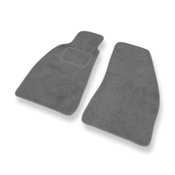 Alfombrillas de Velour adecuadas para Alfa Romeo GTV Coupé (1995-2006) - alfombras para coche - Premium color gris