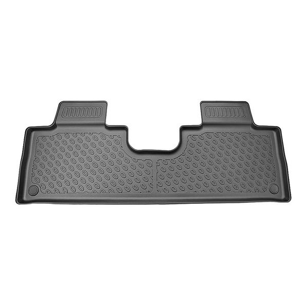 Conjunto de alfombrilla para maletero y alfombrillas para el interior del coche TPE para: Mercedes-Benz EQS X296 SUV (12.2022-....) - 7 plazas; tercera fila vacía