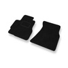 Alfombrillas de fieltro adecuadas para Honda CR-V I SUV (1995-2001) - alfombras para coche - color negro
