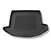 Alfombra para maletero adecuada para Kia Carens III Monovolumen (11.2006-12.2012) - Protector maletero - Alfombrilla maletero antideslizante - 5/7 plazas; 3a fila de asientos abatible