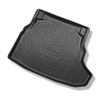 Conjunto de alfombrilla para maletero y alfombrillas para el interior del coche TPE PREMIUM para: Mercedes-Benz Classe C W205 Berlina (03.2014-11.2020) - asientos traseros no reclinables (no abatibles)