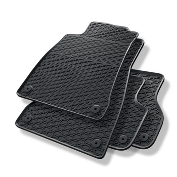 Alfombrillas de goma adecuadas para Audi A4 B9 (2015-....) - alfombras para coche