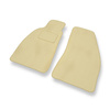 Alfombrillas de Velour adecuadas para Alfa Romeo GTV Coupé (1995-2006) - alfombras para coche - Premium color beige