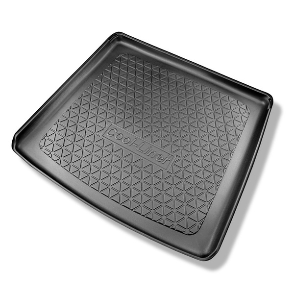 Alfombra para maletero adecuada para Volkswagen ID.4 SUV (12.2020-....) - Protector maletero - Alfombrilla maletero antideslizante - maletero superior; piso móvil en la posición más alta