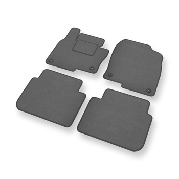 Alfombrillas de Velour adecuadas para Mazda CX-5 SUV (2017-....) - alfombras par