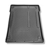 Alfombra para maletero adecuada para Mercedes-Benz Vito W639 Furgoneta (08.2003-09.2014) - Protector maletero - Alfombrilla maletero antideslizante - para detrás de la 2a fila de asientos (3a fila de asientos en el coche o removida) familiar largo (distan