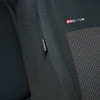 Fundas de asientos hechas a medida para Volkswagen Golf VI Hatchback, Variant (2008-2012) segunda fila - asiento y respaldo separados, funda para el reposabrazos trasero - E3