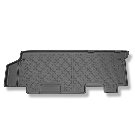Alfombrillas de TPE adecuadas para Volkswagen Transporter T5, T6, T6.1 Furgoneta (2003-2024) - segunda fila - alfombras para coche