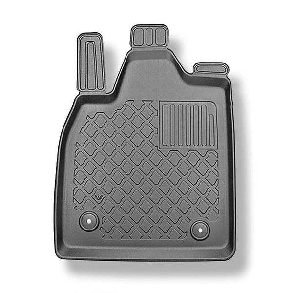 Conjunto de alfombrilla para maletero y alfombrillas para el interior del coche TPE para: Ford Mustang Mach-E SUV (05.2021-....) - maletero superior; suelo móvil en la posición superior