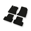Alfombrillas de fieltro adecuadas para Mercedes-Benz CLA I C117 Coupé, Shooting Brake (2013-2019) - alfombras para coche - color negro