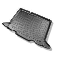 Alfombra para maletero adecuada para Dacia Sandero III Stepway Crossover (01.2021-....) - Protector maletero - Alfombrilla maletero antideslizante - parte inferior del maletero; sin base doble en el maletero