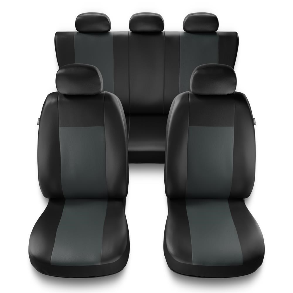 Fundas universales para asientos de coche para Seat Ibiza I, II, III, IV, V  (1984-2019) - CM-G gris