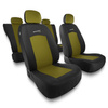 Fundas universales para asientos de coche para Fiat 500X (2014-2024) - S-Y