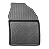 Conjunto de alfombrilla para maletero y alfombrillas para el interior del coche TPE para: Toyota Corolla Cross 2.0 Hybrid Dynamic Force SUV (11.2022-....) - maletero superior; suelo móvil en la posición superior