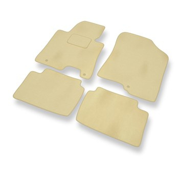 Alfombrillas de Velour adecuadas para Kia Ceed II Hatchback, Familiar (2012-2018