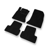 Alfombrillas de Velour adecuadas para Mercedes-Benz Classe A W176 Hatchback (2012-2017) - alfombras para coche - Premium color negro