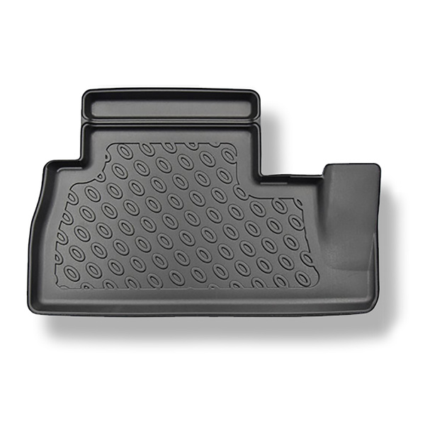 Conjunto de alfombrilla para maletero y alfombrillas para el interior del coche TPE PREMIUM para: Opel Combo E Life Furgonetaeta (06.2018-2023) - 5 plazas; separación corta de eje