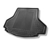 Alfombra para maletero adecuada para Toyota Auris II Touring Sports (07.2013-12.2018) - Protector maletero - Alfombrilla maletero antideslizante - parte superior del maletero; para coches con base doble en el maletero; también para híbridos