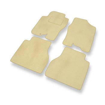 Alfombrillas de Velour adecuadas para Nissan Navara D40 Pick-Up (2005-2014) - al