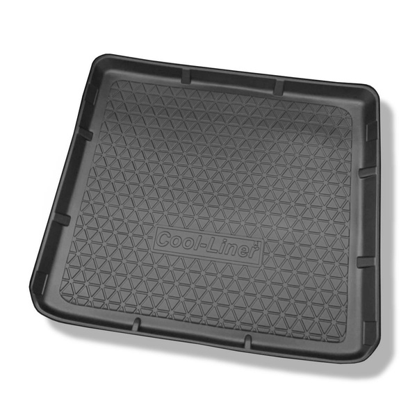 Conjunto de alfombrilla para maletero y alfombrillas para el interior del coche TPE PREMIUM para: Opel Zafira C Monovolumen (01.2012-07.2019) - 5/7 plazas; 3a fila de asientos abatible