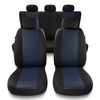 Fundas universales para asientos de coche para Alfa Romeo 145 (1994-2000) - PF-BL