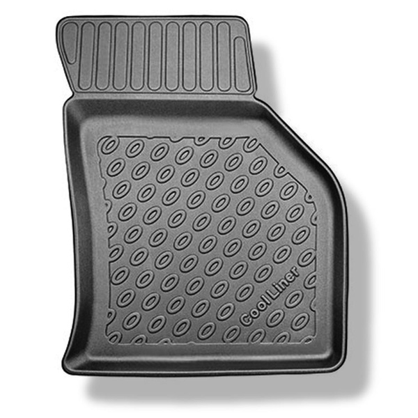 Conjunto de alfombrilla para maletero y alfombrillas para el interior del coche TPE para: Cupra Formentor Crossover (09.2020-....) - maletero superior; suelo móvil en la posición superior; no adecuado para versión Plug-in híbrida