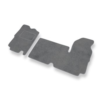 Alfombrillas de Velour adecuadas para Opel Movano I Furgoneta (1999-2003) 3 plaz