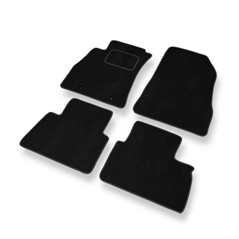 Alfombrillas de Velour adecuadas para Nissan Juke I Crossover (2010-2019) - alfo